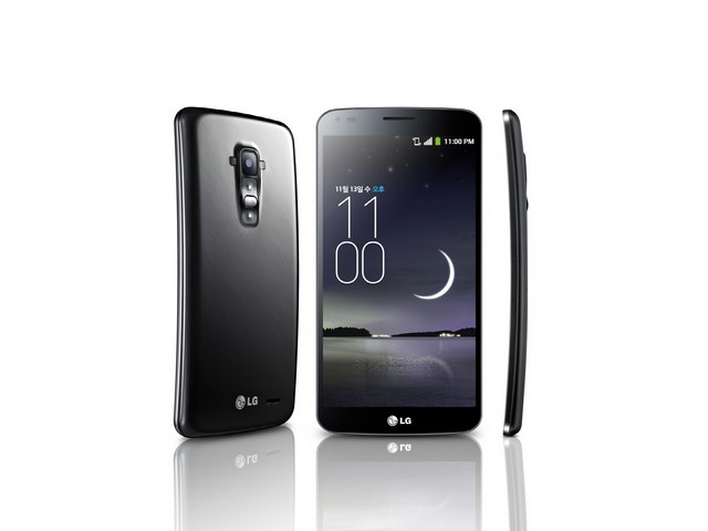 dunyanin ilk kavisli akilli telefonu lg g flex 640x480 - LG G Flex Türkiye’de