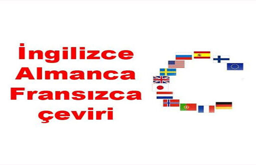 İngilizce Türkçe, Almanca ve Fransızca Text Çevirisi
