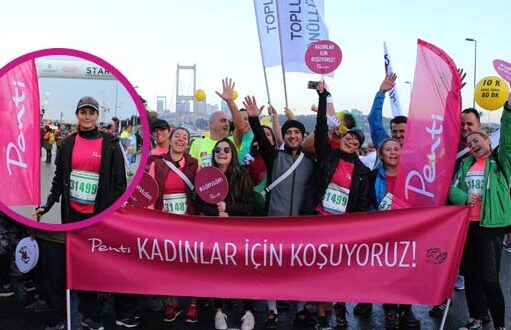 Atiye, 38. Vodafone İstanbul Maratonu’ndaydı…