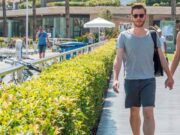 Metin Hara ve Adriana Lima Bodrum’da